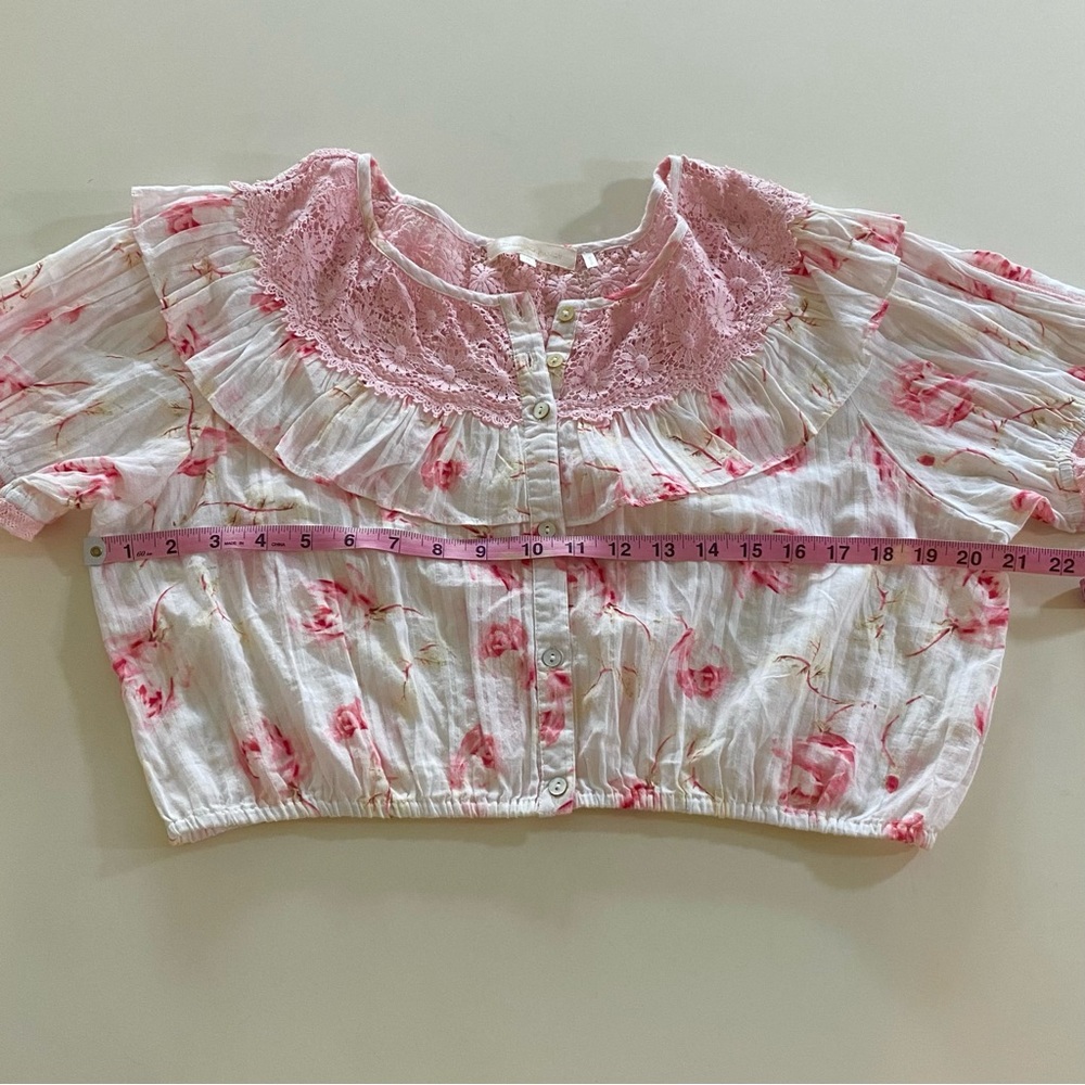 LoveShackFancy Elania Crop Top - Picture 14 of 16